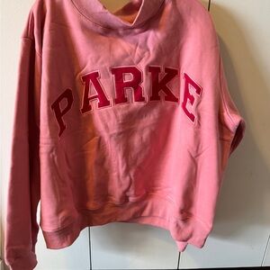 Parke Pink Crew Sweatshirt - Women's Pink Pullover